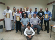  يافا: الشيخ أحمد محمد ابو عجوة يحصل على شهادة " مطهر " مؤهل 